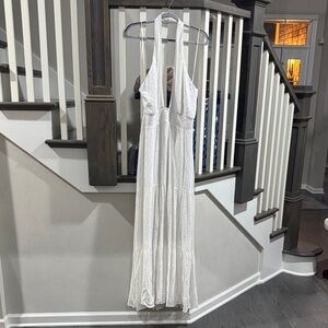 Alice + Olivia Ivory Maxi Dress